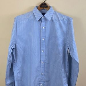 J. CREW Haberdashery Shirtings Striped Button Down